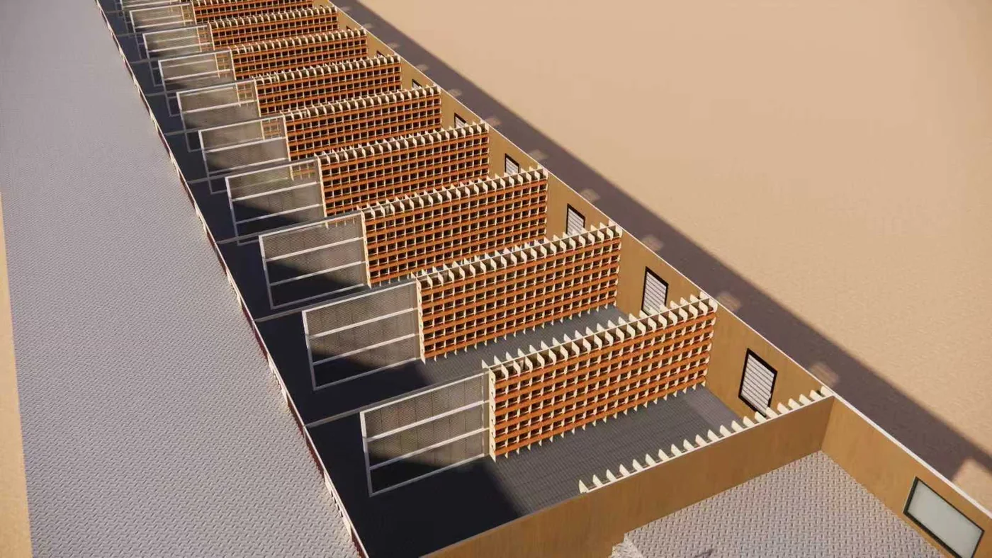Modular pigeon sections